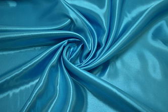 Подкладочная голубая ткань W-128622