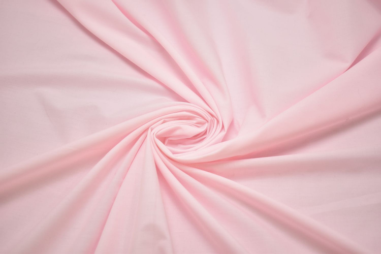 Плательная розовая ткань W-130379
