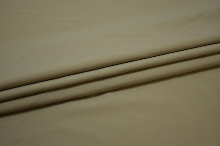 Плательная оливковая ткань W-128563