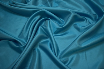 Подкладочная голубая ткань W-131351