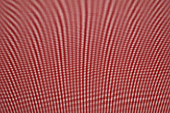 Костюмная красная белая ткань геометрия W-132961