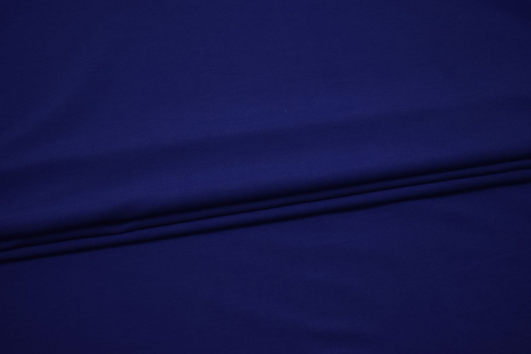 Плательная синяя ткань W-126725