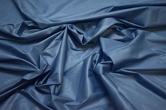 Курточная голубая ткань W-127249