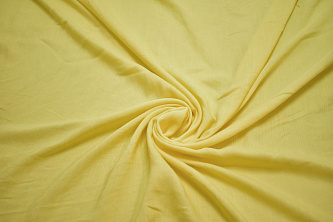 Плательная лимонная ткань W-131002