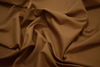 Костюмная коричневая ткань W-132822