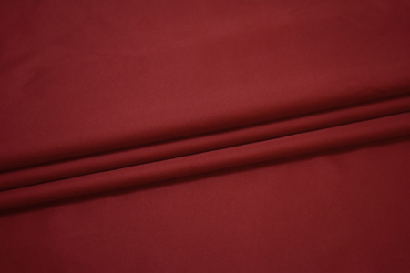 Плательная красная ткань W-127849