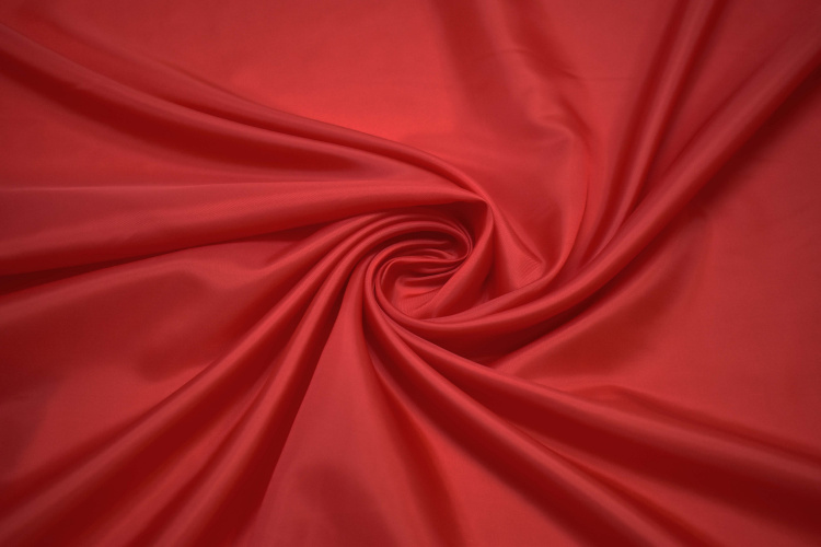 Подкладочная красная ткань W-128616