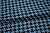 Трикотаж голубой с коричневым узором W-131185