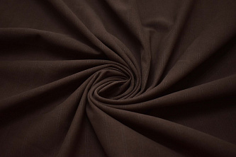 Костюмная коричневая ткань полоска W-130448