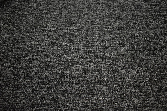 Костюмная букле серая черная ткань W-132660