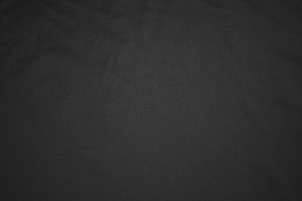Плательная черная ткань W-130370