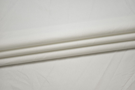 Костюмная белая ткань W-125545