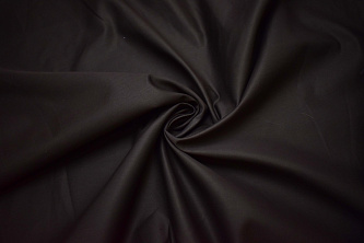 Костюмная тёмно-коричневая ткань W-132511
