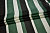 Шёлк зеленый черный полоска W-124898