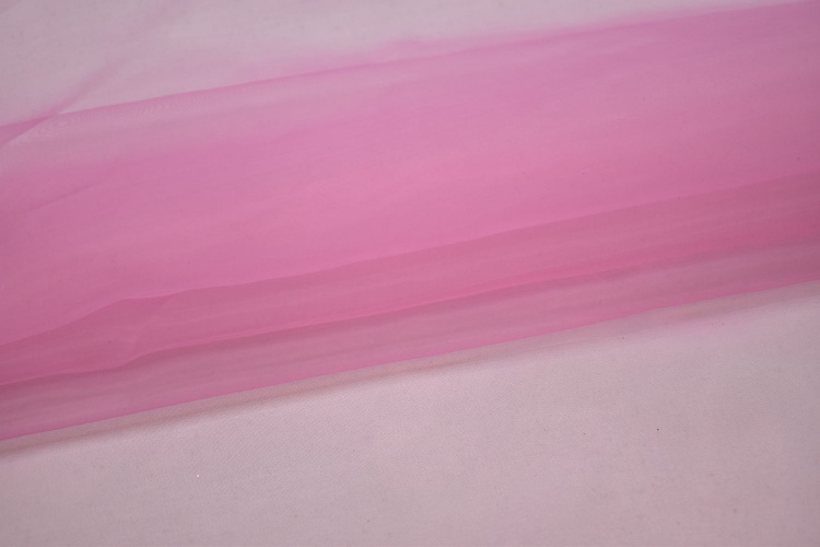 Органза розового цвета W-126901