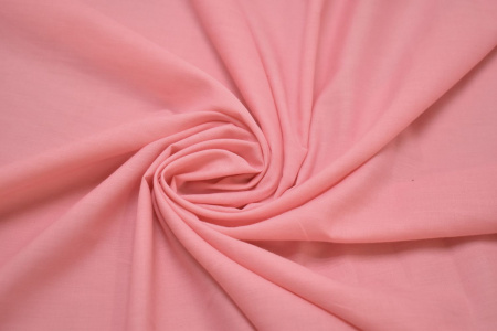 Плательная розовая ткань W-127729