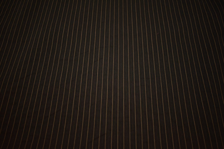 Рубашечная коричневая ткань полоска W-133192