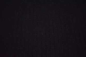Костюмная черная ткань W-132059