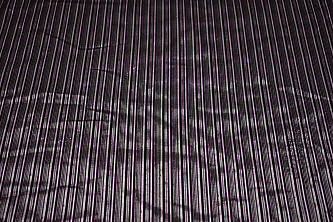 Рубашечная черная фиолетовая ткань в полоску W-133168
