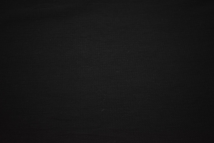 Костюмная черная ткань W-128855
