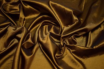 Тафта золотого цвета W-125918