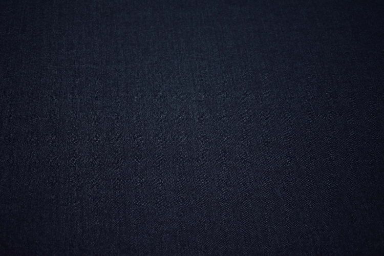Костюмная синяя ткань W-125239