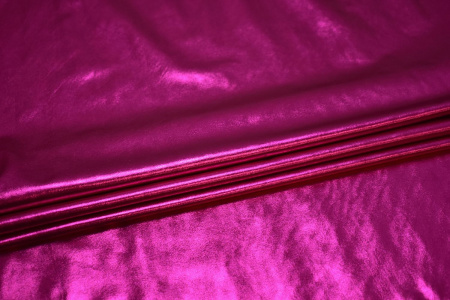 Парча-стрейч розового цвета W-129011
