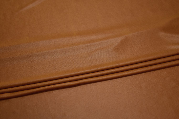 Плательная оранжевая ткань W-131398