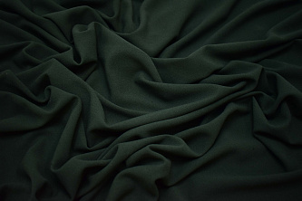 Костюмная зеленая ткань W-130463