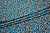 Трикотаж голубой черный абстракция W-132417