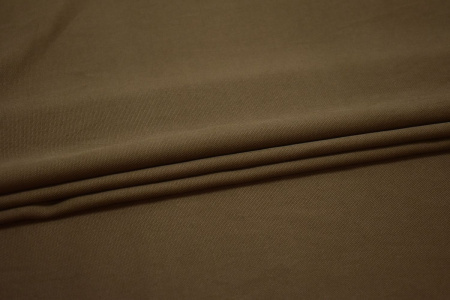Костюмная коричневая ткань W-133516