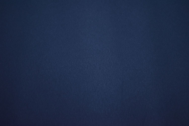 Трикотаж синий W-123687