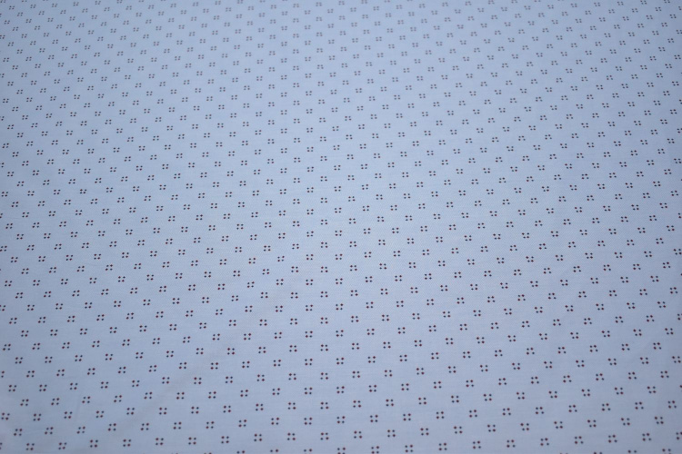 Рубашечная голубая ткань геометрия W-132497