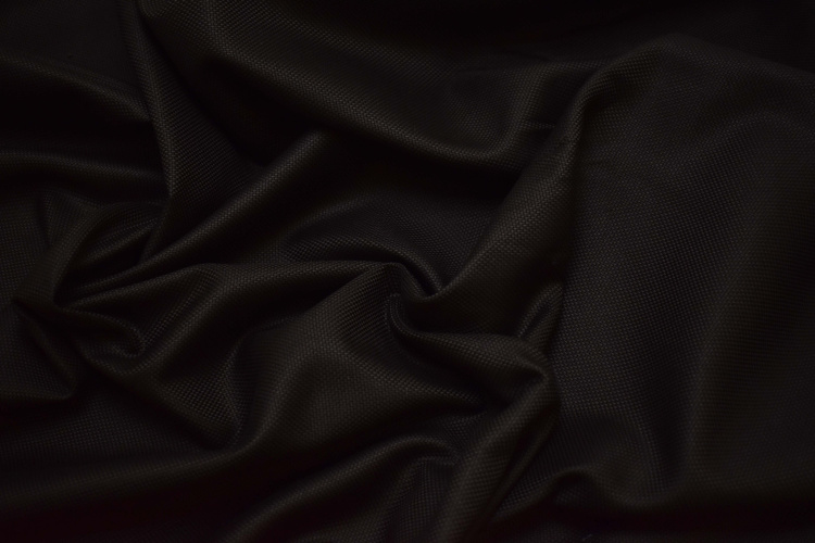 Костюмная тёмно-коричневая ткань W-129835