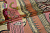 Шифон терракотовый розовый орнамент W-131656