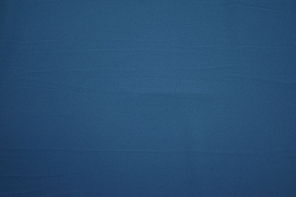 Плательный креп синий W-129616