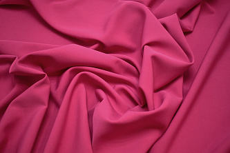 Плательная розовая ткань W-127700
