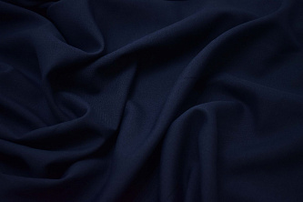 Габардин тёмно-синий W-126055