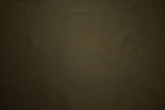 Костюмная цвета хаки ткань W-130963
