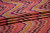 Курточная розовая желтая ткань абстракция W-132743