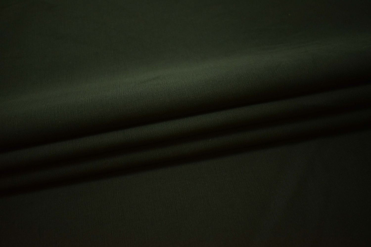 Костюмная зеленая ткань W-125974