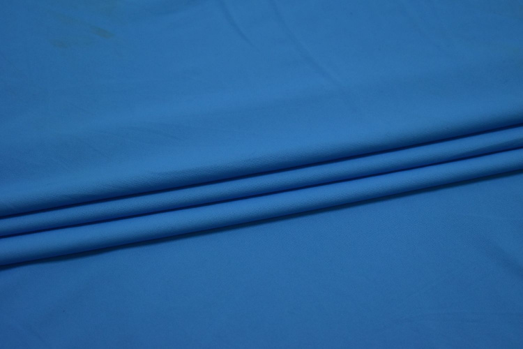 Трикотаж голубой W-124663