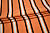 Трикотаж оранжевый полоска W-127102