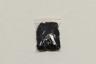 Пайетки пришивные чёрного цвета 1,8 см W-133544