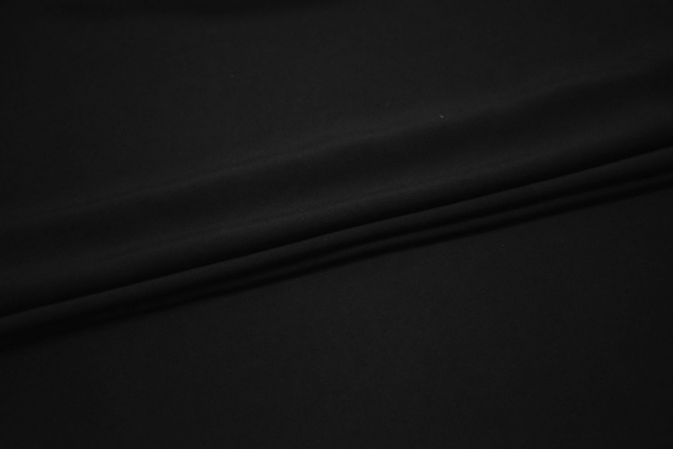 Штапель черного цвета W-125510