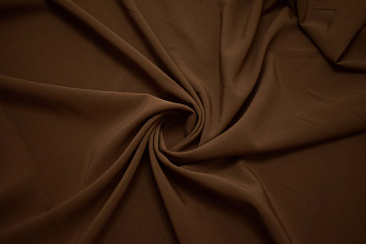 Костюмная коричневая ткань W-131323
