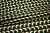 Шёлк зеленый коричневый молочный геометрия W-130846