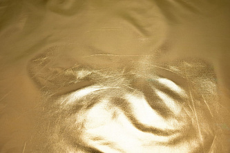Кожзаменитель золотого цвета W-131641