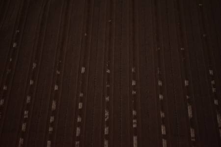 Рубашечная коричневая ткань полоска W-133194