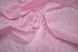 Подкладка стеганая розовая иза W-130204
